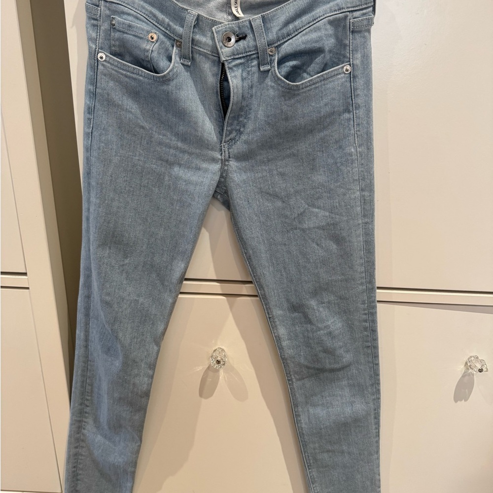 rag & bone Blue Skinny Jeans